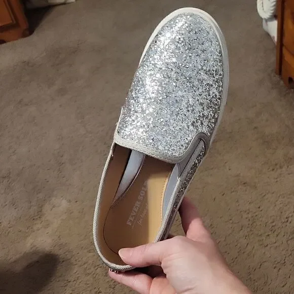Fever Sole Sparkly Shoes - Picture 3 of 4